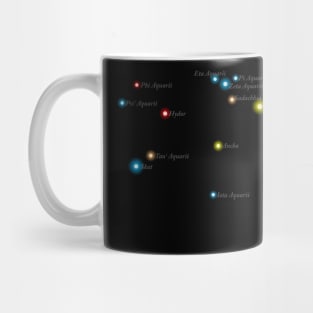 Constellation Aquarius Mug